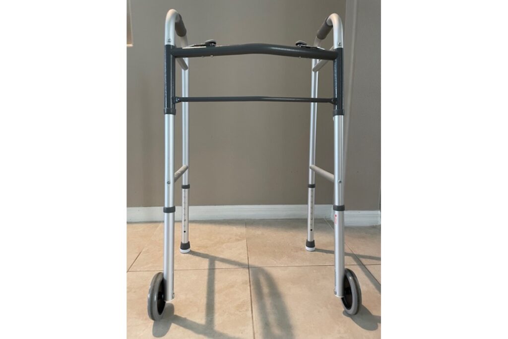 different types of walkers - Front Wheeled Walker